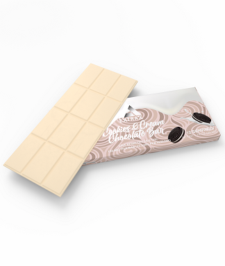 Delta Extrax Chocolates 150mg - Cookies and Cream Chocolate Bar (12 squares/bar)