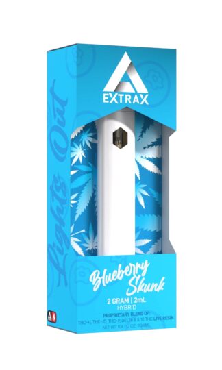 Delta Extrax 2G - Disposable Vape Pen - THCh - THCjd - THC-P - Delta 8 - Delta 10 - Blueberry Skunk (Hybrid)