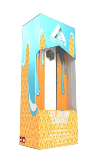 Delta Extrax 2G - Disposable Vape Pen - THCh - THCjd - THC-P - Delta 8 - Delta 10 - Ice Cream Cookies (Hybrid)