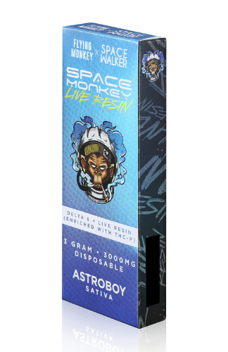 Space Monkey 3G - Delta 8 - THCP - Live Resin - Astroboy (Sativa)